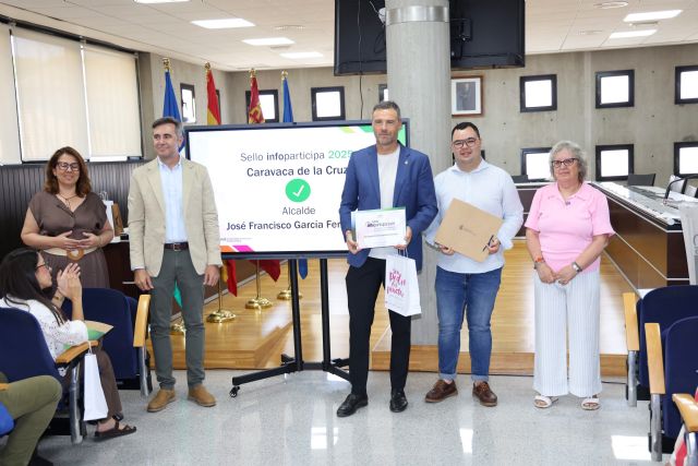 El Ayuntamiento de Caravaca consigue por sexta vez el sello Infoparticipa, que reconoce la transparencia y calidad de la información de las administraciones - 2, Foto 2