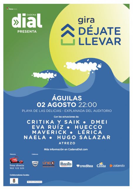 La Gira Déjate llevar llega hoy a la playa de Las Delicias - 1, Foto 1