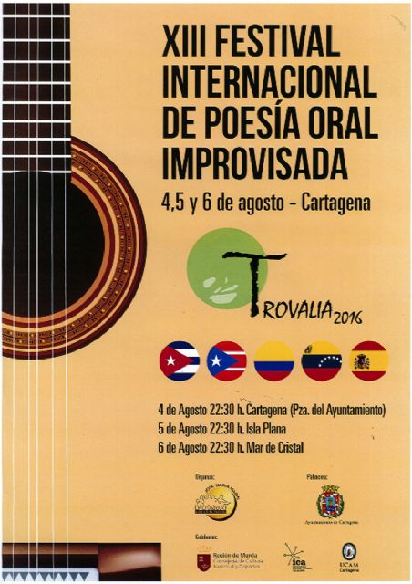 Cartagena, Isla Plana y Mar de Cristal serán escenario de Trovalia 2016 - 2, Foto 2