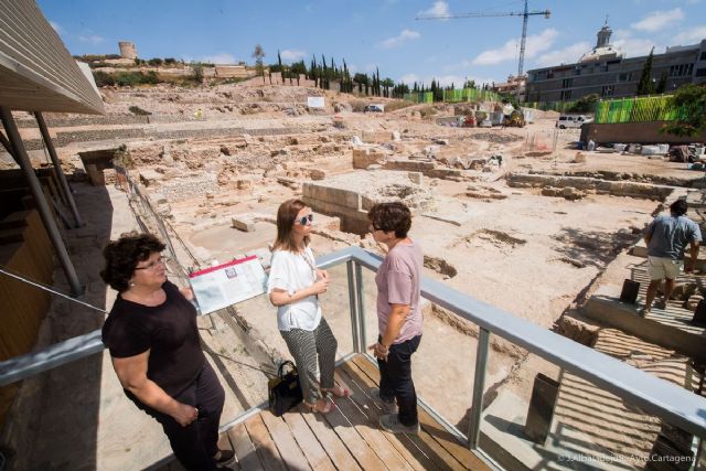 Continúa la buena marcha de los trabajos arqueológicos en el Barrio del Foro del Molinete - 2, Foto 2