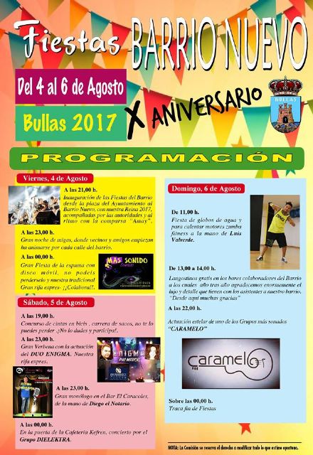 El Barrio Nuevo celebra sus fiestas vecinales - 1, Foto 1