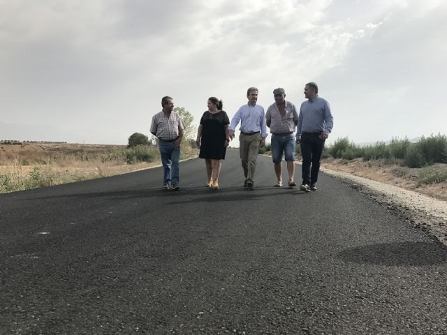 Fomento finaliza la reparación del Camino Real que mejora la comunicación de Aguaderas y Purias con Lorca - 1, Foto 1