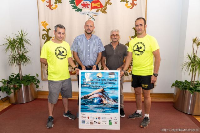 Más de un centenar de nadadores se darán cita en la playa de San Ginés por una buena causa - 1, Foto 1