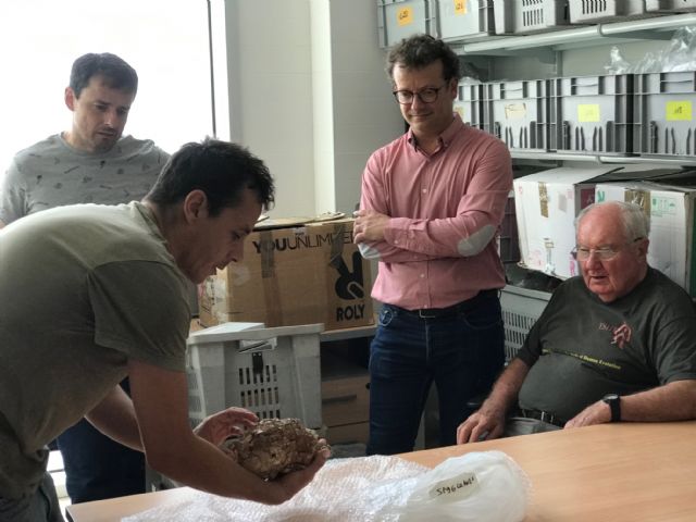 Profesores de la Universidad visitan el Laboratorio de Investigaciones Arqueológicas y Paleoantropológicas del Cabezo Gordo - 5, Foto 5