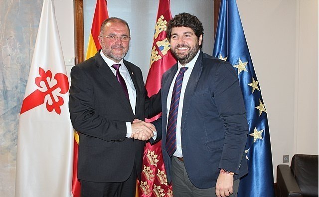 El presidente López Miras recibe mañana al alcalde de Totana, Foto 1
