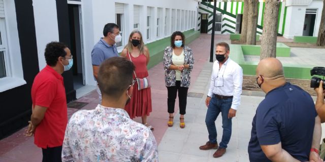 Visita finalizacion obras proyecto programa mixto empleo formación en Espacio joven - 2, Foto 2