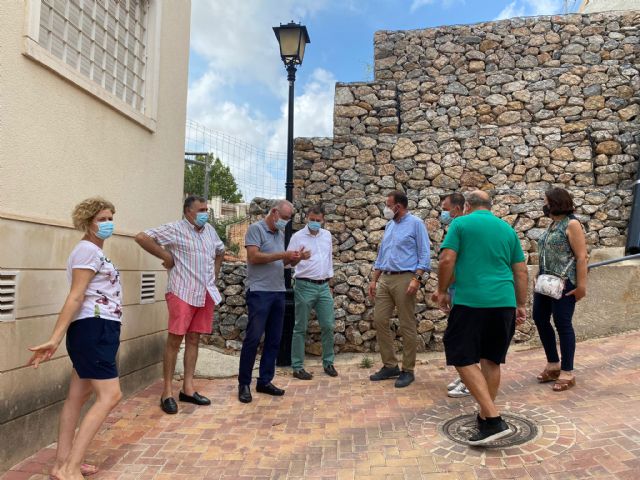 El PP denuncia que Mario Gómez pone en riesgo a los vecinos al bloquear el arreglo del gran muro de contención de Monteagudo - 3, Foto 3