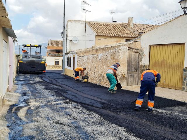 El Ayuntamiento de Caravaca renueva el asfaltado y señalización en 13 calles de pedanías - 2, Foto 2