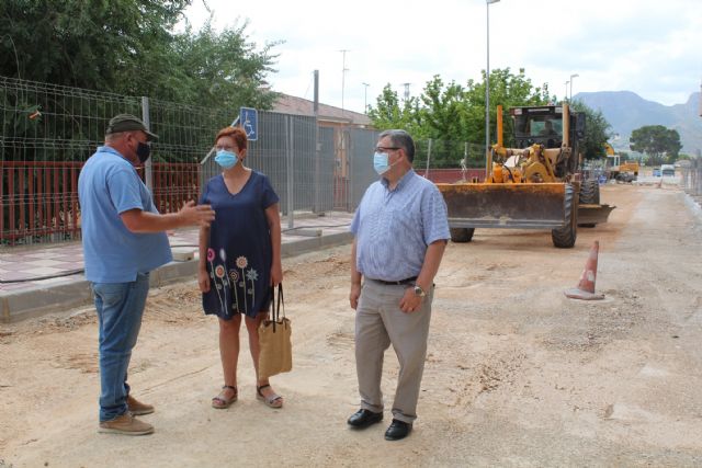 Las obras de renovación de infraestructuras de la calle Valencia finalizarán la semana próxima - 2, Foto 2