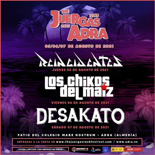 Este fin de semana se celebra el The Juergas Rock en formato reducido (The Juergas Live Adra 2021) - 1, Foto 1