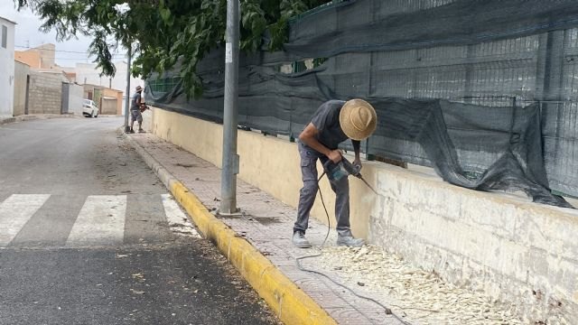 El Ayuntamiento de Puerto Lumbreras invierte más de 40.000 euros en la mejora de los colegios del municipio para su puesta a punto de cara al inicio del curso escolar - 1, Foto 1