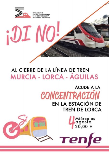 Cánovas: El miércoles, 4, estaremos en la estación del ferrocarril de Lorca a las 20 horas - 2, Foto 2
