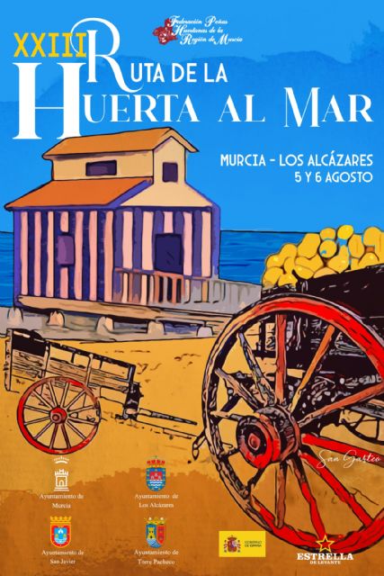 El sábado 6 de agosto los huertanos vuelven a Los Alcázares en la XXIII Ruta de la Huerta al Mar - 1, Foto 1