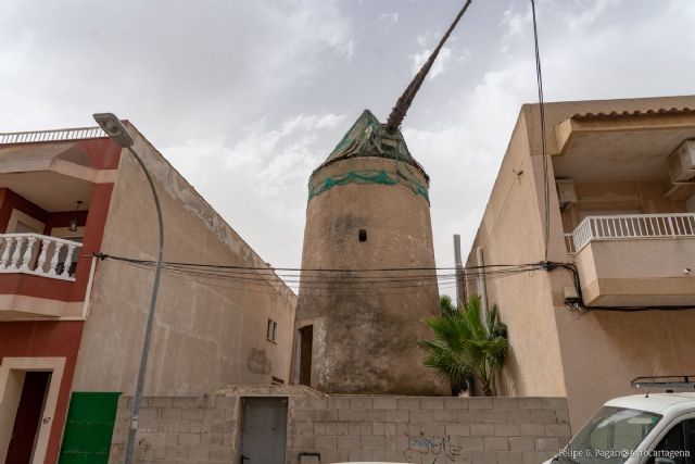 Patrimonio rehabilita el molino de viento de El Algar - 1, Foto 1