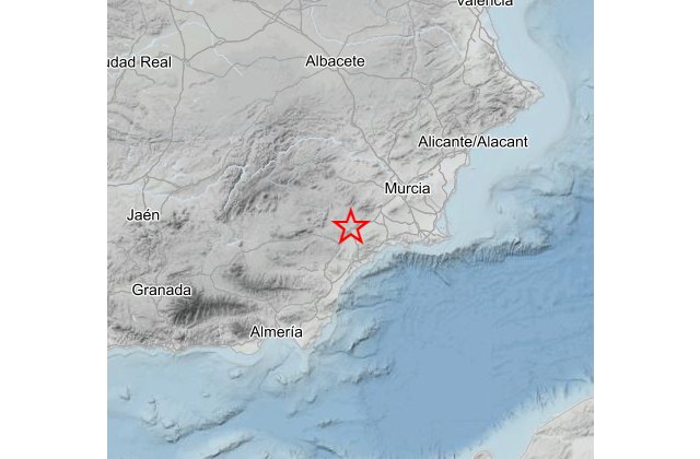 El 112 recibe varias llamadas informando de dos movimientos sísmicos en Lorca