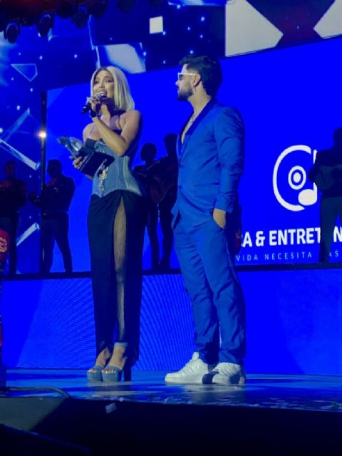 Sarodj gana categoría “Mejor Artista Claro Música TV” en los Premios “Monitor Music Awards” - 1, Foto 1