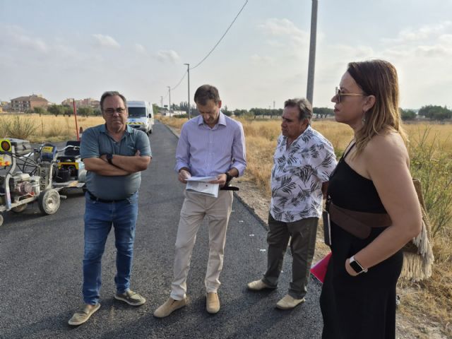 Concluyen las obras de renovación del firme y mejora de accesibilidad en Sangonera la Verde con una inversión de 48.000 euros - 2, Foto 2