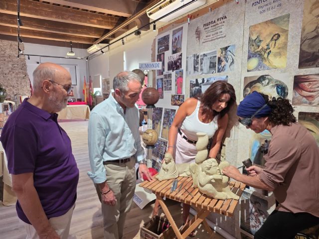 La Casa del Artesano de Lorca dedica agosto a la talla en piedra natural para poner en valor uno de los oficios artesanos con mayor tradición del municipio - 4, Foto 4