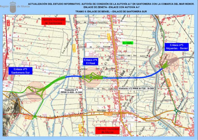 Fomento expone a los vecinos las mejoras del trazado del último tramo de la autovía San Javier-Santomera - 2, Foto 2