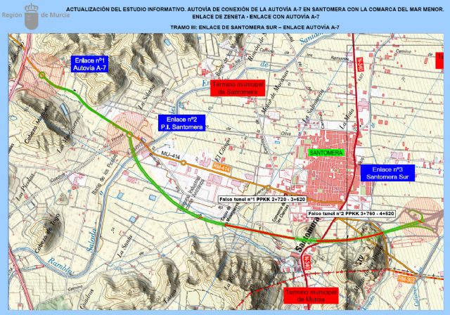 Fomento expone a los vecinos las mejoras del trazado del último tramo de la autovía San Javier-Santomera - 3, Foto 3