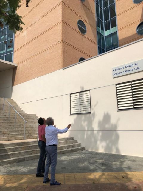 El Palacio de Deportes renueva su fachada para el inicio de temporada - 1, Foto 1