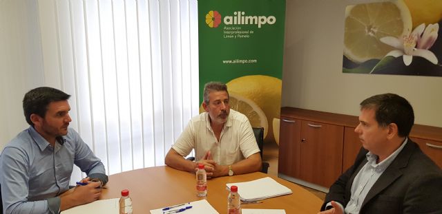 El consejero de Agua, Agricultura, Ganadería, Pesca y Medio Ambiente se reúne con la Asociación Interprofesional de Limón y Pomelo - 1, Foto 1