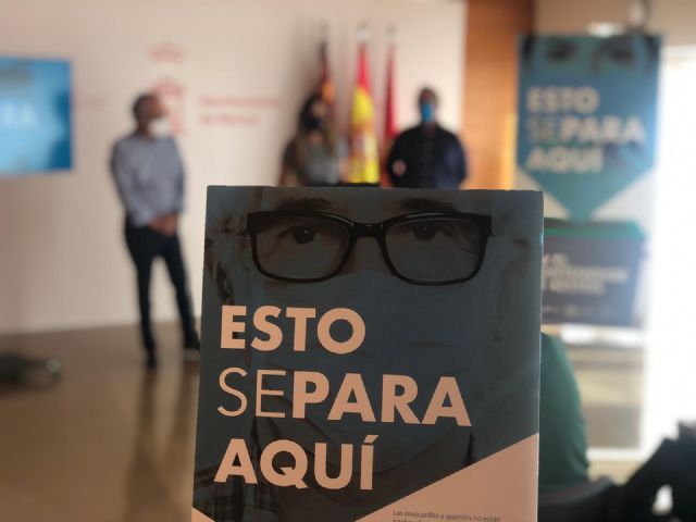La nueva campaña ´Esto SEpara aquí´ recuerda a los murcianos que las mascarillas se tienen que depositar en el contenedor de resto - 1, Foto 1