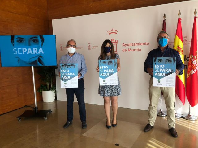 La nueva campaña ´Esto SEpara aquí´ recuerda a los murcianos que las mascarillas se tienen que depositar en el contenedor de resto - 2, Foto 2