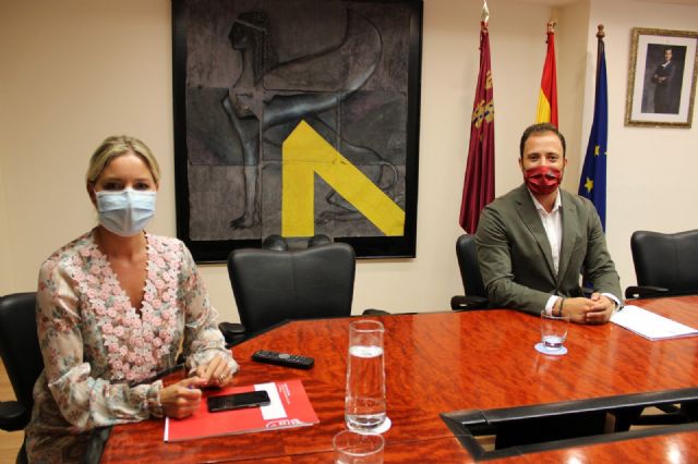 El Ayuntamiento de Lorca y la Consejería de Empresa e Industria aúnan esfuerzos para apoyar al tejido económico del municipio - 1, Foto 1