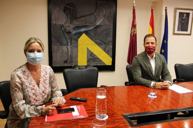 El Ayuntamiento de Lorca y la Consejería de Empresa e Industria aúnan esfuerzos para apoyar al tejido económico del municipio - 1, Foto 1