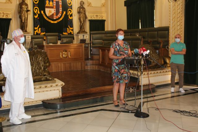 La alcaldesa de Jumilla y el responsable médico del Covid19 informan de nuevas medidas y recomendaciones frente a la pandemia - 1, Foto 1