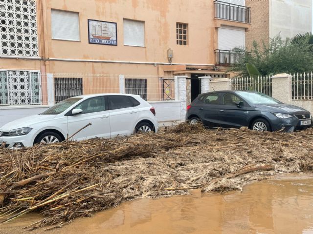 A pesar de ser el municipio de la Región más afectado por las lluvias torrenciales, no hay que lamentar daños personales - 1, Foto 1