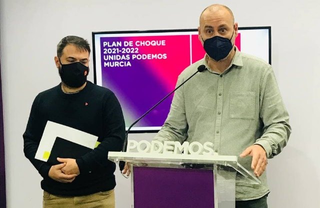 Unidas Podemos pide al PSOE que no siga dando la espalda a los pueblos del Guadalentín y mantenga la línea de ferrocarril Águilas-Murcia - 1, Foto 1