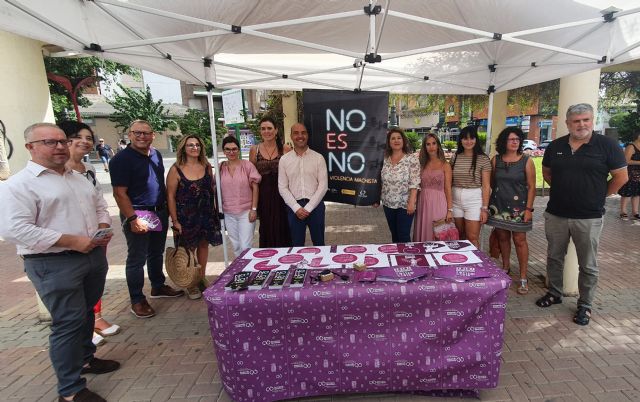 El Ayuntamiento de Molina de Segura pone en marcha la campaña #NOesNO contra las agresiones machistas en las Fiestas Patronales 2022 - 2, Foto 2