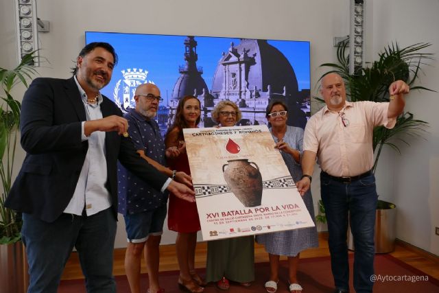 Bajo el lema ´Cada gota cuenta´ vuelve la Batalla por la Vida de Carthagineses y Romanos - 1, Foto 1