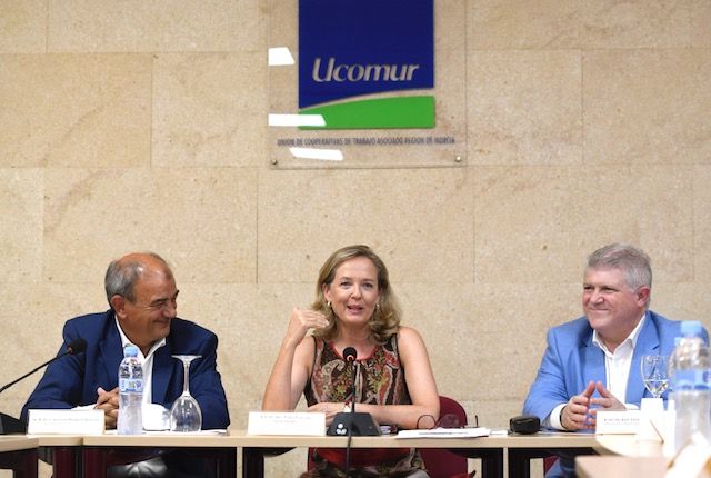 Nadia Calviño visita Ucomur y ensalza el peso del cooperativismo en la economía regional y nacional - 1, Foto 1