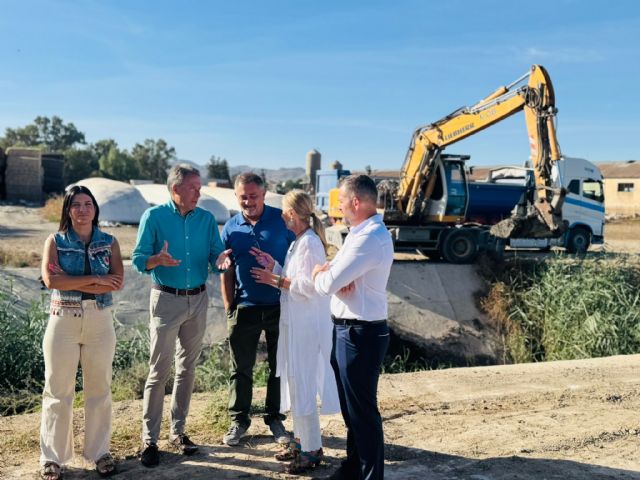La limpieza de los tramos urbanos de los cauces de ríos y ramblas de Lorca llegan a su recta final - 4, Foto 4