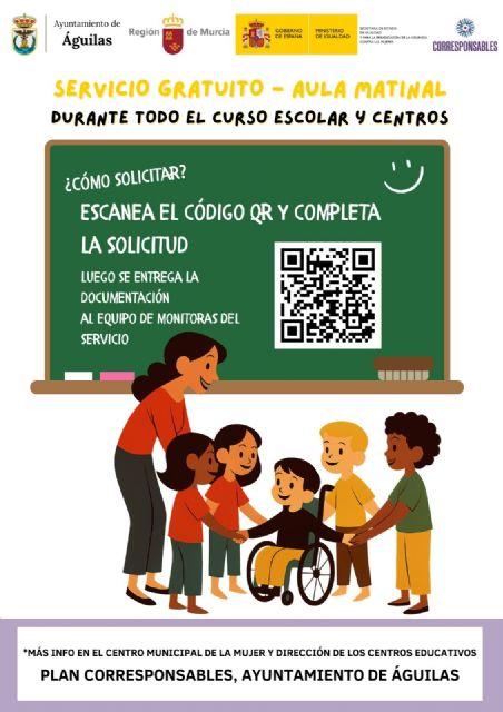 La concejalía de Igualdad pone en marcha el servicio de Aula Matinal gratuita en todos los colegios públicos y concertados del municipio - 1, Foto 1