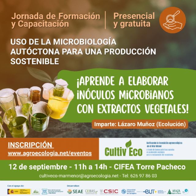 El proyecto CultivEco ofrece formación gratuita sobre buenas prácticas en agricultura - 2, Foto 2