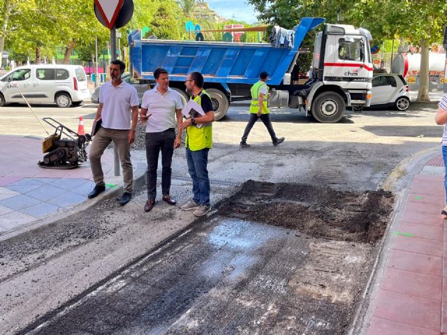El Gobierno local de Molina de Segura rehabilita el firme de las calles Profesor Joaquín Abellán y Coros y Danzas en el Barrio Centro - 2, Foto 2