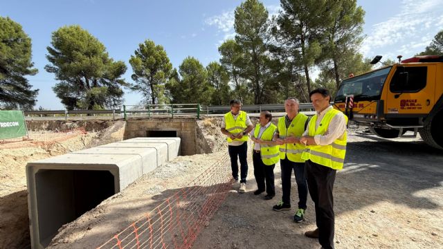 La Comunidad avanza en las obras para eliminar un tramo de alta concentración de accidentes en la carretera que une Moratalla con Caravaca - 2, Foto 2