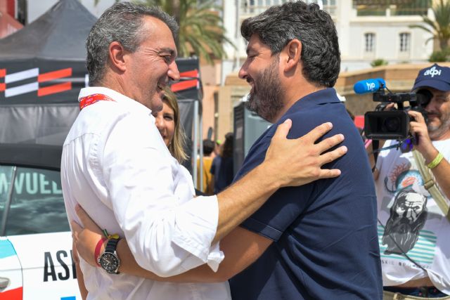 López Miras, en la etapa de La Vuelta entre Cartagena y Lorca: Volvemos a ser protagonistas de uno de los eventos deportivos más importantes del mundo - 2, Foto 2