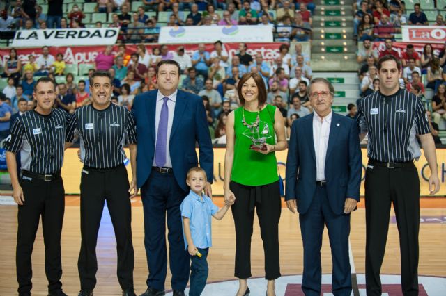 El UCAM Murcia CB homenajea a Susana Gómez - 1, Foto 1