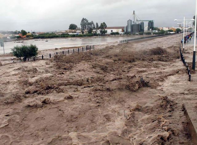 IU-Verdes reclama actuaciones urgentes para evitar los daños por avenidas en Lorca - 1, Foto 1