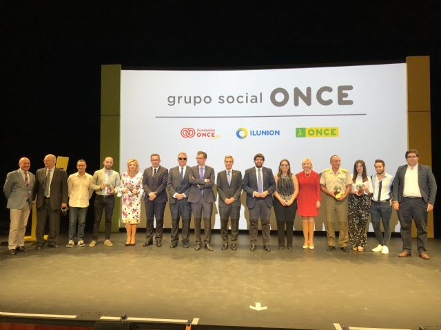 López Miras clausura el acto de entrega de los Premios Solidarios ONCE-Región de Murcia - 1, Foto 1