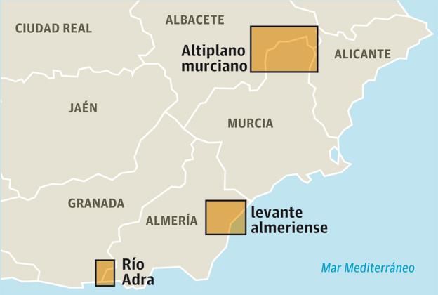 Áreas de muestreo en el Sureste, Foto 2