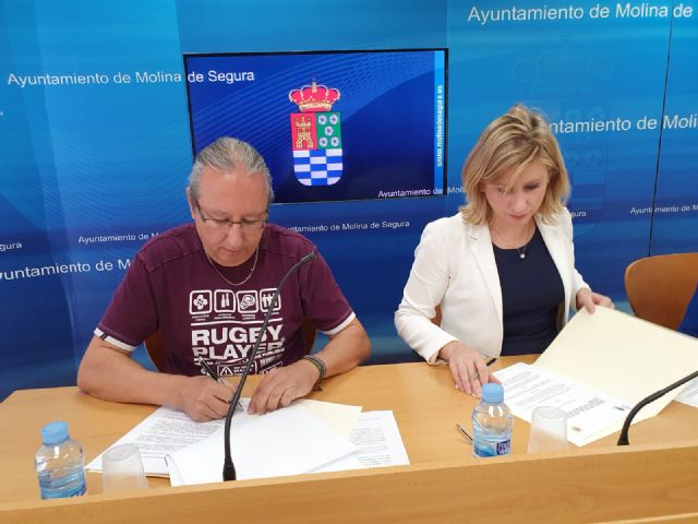 El Ayuntamiento de Molina de Segura firma un convenio con la Asociación Banda Municipal de Música de la localidad para la promoción de actividades musicales - 2, Foto 2