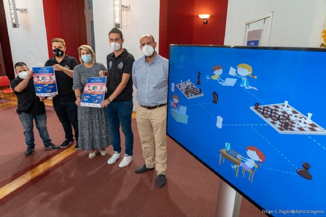 El Ayuntamiento y el Club Deportivo Lapuerta lanzan el proyecto Chessline Cartagena para jugar al ajedrez online - 1, Foto 1