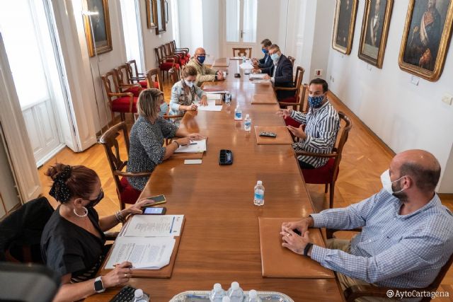 Ayuntamiento y Ministerio intercambian información sobre ubicaciones para el Juzgado de Lo Mercantil desde el jueves - 1, Foto 1