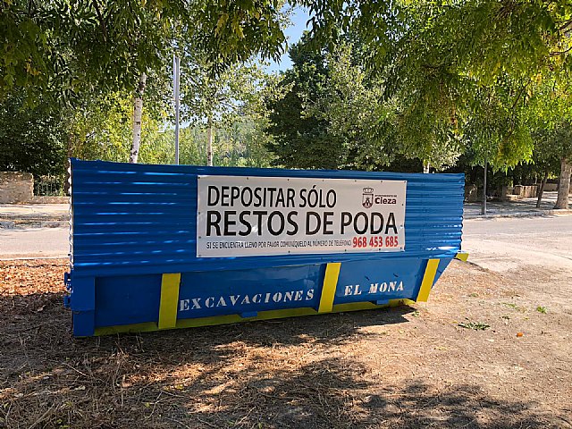 El Ayuntamiento instala contenedores especiales para restos de poda a través de la concejalía de Medio Ambiente - 1, Foto 1